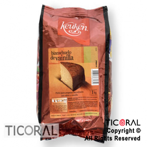 MIX BIZCOCHUELO DE VAINILLA X 1KG LODISER x 1